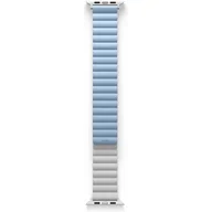 Akcesoria do smartwatchy - Pasek UNIQ Revix do Apple Watch 1/2/3/4/5/6/7/8/9/SE/SE2/Ultra/Ultra 2 (42/44/45/49mm) Biało-niebieski - miniaturka - grafika 1