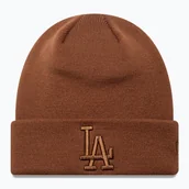 Czapki damskie - Czapka zimowa New Era Essential Los Angeles Dodgers dark auburn/dark autumn WYSYŁKA W 24H 30 DNI NA ZWROT - miniaturka - grafika 1
