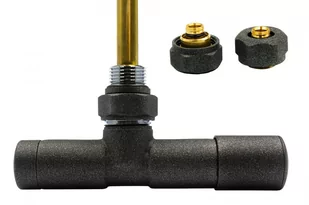 Zawór jednootworowy regulacyjny UNICO ciemny grafit strukturalny prawy Pex - Zawory i kraniki Zawór jednootworowy regulacyjny UNICO ciemny grafit strukturalny prawy Pex - Zawory i kraniki - miniaturka - grafika 1