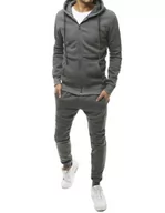Dresy męskie - Dres męski ciemnoszary Dstreet AX0303-XL - miniaturka - grafika 1
