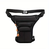 Inne - Nowa męska Outdoor Regulowana sportowa wodoodporna torba na talię Casual Trend Wielofunkcyjna torba rowerowa z wieloma kieszeniami - miniaturka - grafika 1