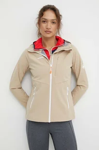 Mammut kurtka outdoorowa Ultimate Comfort SO kolor brązowy - Kurtki damskie - miniaturka - grafika 1