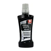 Płyny do płukania jamy ustnej - 123ratio Beverly Hills Formula Perfect White BLACK - płyn wybielający 500ml 5020105002612 - miniaturka - grafika 1
