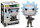 Figurki dla dzieci - Funko POP! Animation, figurka kolekcjonerska, Rick & Morty, Weaponized Rick, 172 - miniaturka - grafika 1