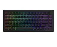 Klawiatury - Akko 5075B Plus Shine-Through Black - V3 Cream Yellow Pro - miniaturka - grafika 1