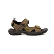 Sandały męskie - Buty do chodzenia męskie Keen Sandały Męskie Targhee Iii Open Toe Bisonmul - miniaturka - grafika 1