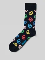 Skarpetki męskie - Skarpety z wyhaftowanym motywem model ‘PRETZEL’ - miniaturka - grafika 1