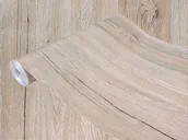 Okleiny - Okleina Drewnopodobna Na Drzwi Sonoma Piaskowa Folia Pcv Meblowa 90x210cm - miniaturka - grafika 1