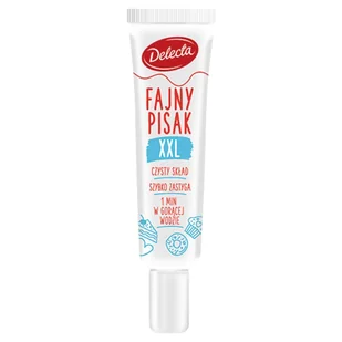 Delecta Fajny Pisak XXL Kolor biały do dekoracji wypieków 30 g - Ciasta i półprodukty do ciast - miniaturka - grafika 1