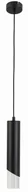 Lampy sufitowe - Hardin - lampa wisząca 1 płomienna czarny mat 342301-30 - miniaturka - grafika 1