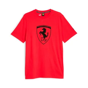 Koszulka męska Puma FERRARI RACE TONAL BIG SHIELD czerwona 62095102-XL - Koszulki męskie - miniaturka - grafika 1