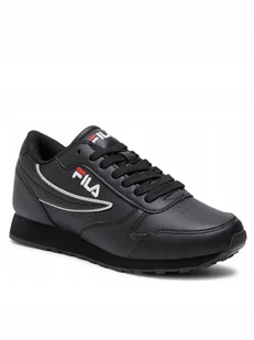 Fila Sneakersy Orbit Low Wmn 1010308.12V Black/Black - Sneakersy damskie - miniaturka - grafika 1