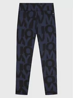 Legginsy - Tommy Hilfiger Legginsy KG0KG07123 M Granatowy Slim Fit - miniaturka - grafika 1