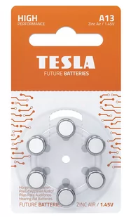 TESLA Bateria do aparatów słuchowych PR13 op. 6szt. - Baterie i akcesoria - miniaturka - grafika 1