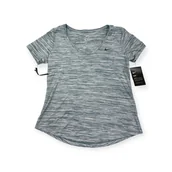 Bluzki damskie - Bluzka sportowa na krótki rękaw damska Nike S - miniaturka - grafika 1