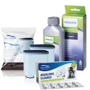 Zestaw do Saeco Philips AL-Clean 2szt, Cleaneo 10tab, CA6700/10 - Akcesoria i części do ekspresów do kawy - miniaturka - grafika 1