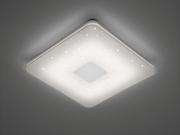 Lampy sufitowe - Trio Oświetlenie Samurai Lampa sufitowa LED Biały, 1-punktowy 628613001 - miniaturka - grafika 1
