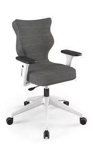 Fotel biurowy, krzesło biurowe Entelo, Krzesło obrotowe Nero Plus biały Castel 33 rozmiar 6 - Fotele i krzesła biurowe - miniaturka - grafika 1