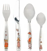 Sztućce dla dzieci - Zwilling Princess Emilie Emilie 4 pcs. children's set, 4-pcs - miniaturka - grafika 1