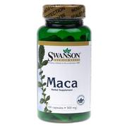 Suplementy naturalne - Swanson - Maca, 500 mg, 100 kapsułek - miniaturka - grafika 1