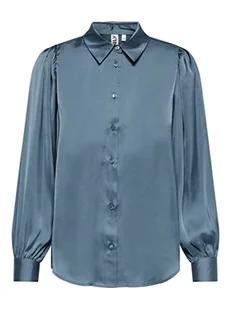 ONLY Women's ONLZORA LS Puff Shirt NOOS WVN bluzka, niebieska mirage, S, Blue Mirage, S - Bluzki damskie - miniaturka - grafika 1