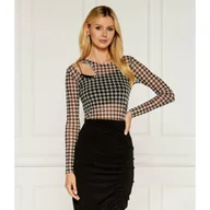 Koszulki i topy damskie - HUGO Top Damecia | Slim Fit - miniaturka - grafika 1