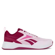 Buty dla dziewczynek - Sneakersy Reebok NANO PLAY 100209273 Różowy - miniaturka - grafika 1