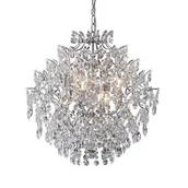 Lampy sufitowe - Lampa wisząca Sofiero 5 x 40 W E14 chrom 106544 - miniaturka - grafika 1