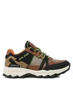 Buty dla chłopców - Pepe Jeans Sneakersy PBS30531 Brązowy - miniaturka - grafika 1