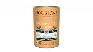 DOG'S LOVE BIO Morosche - ekologiczna zupa Moro z marchwi 400g - Mokra karma dla psów - miniaturka - grafika 1