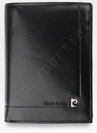 Portfele - Pierre Cardin, Portfel skórzany męski, YS507.1 330, czarny, ochrona RFID - miniaturka - grafika 1