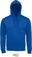 Bluzy męskie - SOLS Bluza męska z kapturem Spencer 02991 Niebieski Królewski XXL - miniaturka - grafika 1