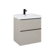 Szafki łazienkowe - ELITA LOOK 60 2S FUME MATT PDW  SZAFKA WISZĄCA 168586 - miniaturka - grafika 1