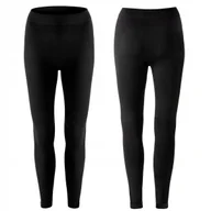 Spodnie narciarskie - Bielizna spodnie termoaktywne legginsy termiczne damskie bezszwowe XL - miniaturka - grafika 1