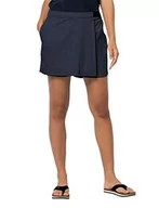 Sukienki i spódnice sportowe - Jack Wolfskin Damski Lightsome W Skort, Night Blue, Standard - miniaturka - grafika 1