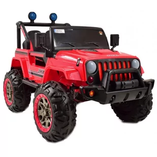 Import SUPER-TOYS AUTO NA AKUMULATOR 4X4 JEEP 4X4 FUNKCJA BUJANIA PILOT/JHW5188 JHW-5188-CZERWONY - Pojazdy elektryczne dla dzieci - miniaturka - grafika 1