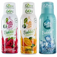 Syropy i koncentraty owocowe - Zestaw 3 koncentratów FruttaMax Malina+Pomarańcza+Tonic, 500 ml - miniaturka - grafika 1