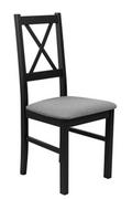 Krzesła - Drewniane Krzesło do Kuchni Czarne - miniaturka - grafika 1