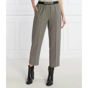 Tommy Hilfiger Spodnie chino | Regular Fit - Spodnie damskie - miniaturka - grafika 1