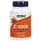 Witaminy i minerały - Now Foods NOW C-1000 Sustained Release 100tabs - miniaturka - grafika 1