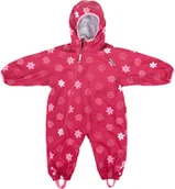 Kombinezony dla dzieci - Kombinezon przeciwdeszczowy z podszewką All In One LittleLife - Flowers 12-18m - miniaturka - grafika 1