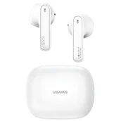 Słuchawki - USAMS BHUSM01 Białe - miniaturka - grafika 1