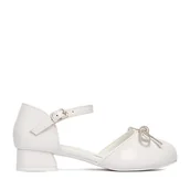 Buty dla dziewczynek - Baleriny JENNY CEO-CM230730-10 Biały - miniaturka - grafika 1