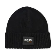 Czapki dla dzieci - BOSS Kidswear Czapka z dodatkiem wełny - miniaturka - grafika 1