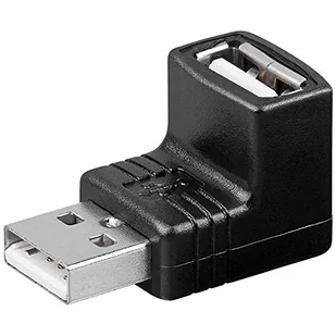 Adapter USB Manhattan USB - USB Czarny (689208) - Wtyczki i adaptery - miniaturka - grafika 1