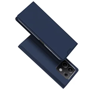 Etui Dux Ducis Skin Pro z klapką i miejscem na kartę na Xiaomi Redmi Note 13 5G - niebieskie - Etui i futerały do telefonów - miniaturka - grafika 1