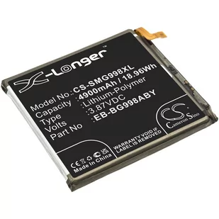 Samsung Galaxy S21 Ultra / EB-BG998ABY 4900mAh 18.96Wh Li-Polymer 3.87V (Cameron Sino) - Baterie do telefonów - miniaturka - grafika 1