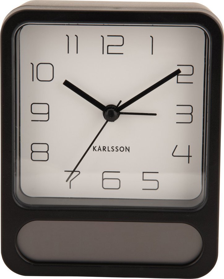 Karlsson Budzik z termometrem i higrometrem DOU