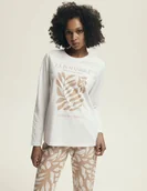 Piżamy damskie - Henderson Ladies Piżama Dextera 43689 Ecru S - miniaturka - grafika 1