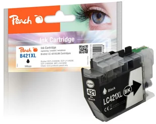 Peach PI500-373 nabój z tuszem 1 szt. Zamiennik Wysoka (XL) wydajność Czarny - Tusze zamienniki - miniaturka - grafika 1